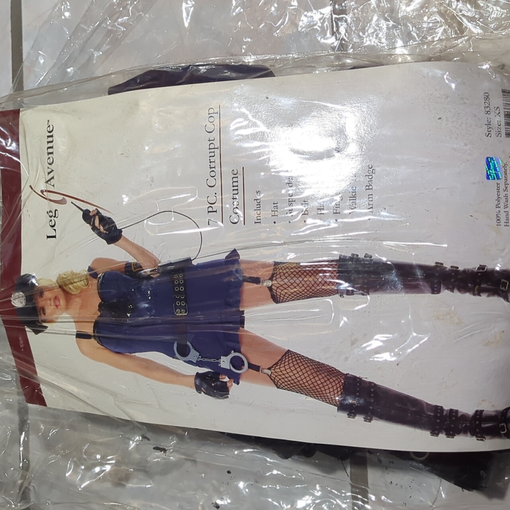 Halloween cop costume